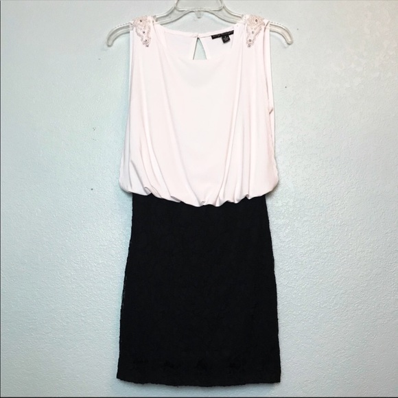 black and white gatsby dress